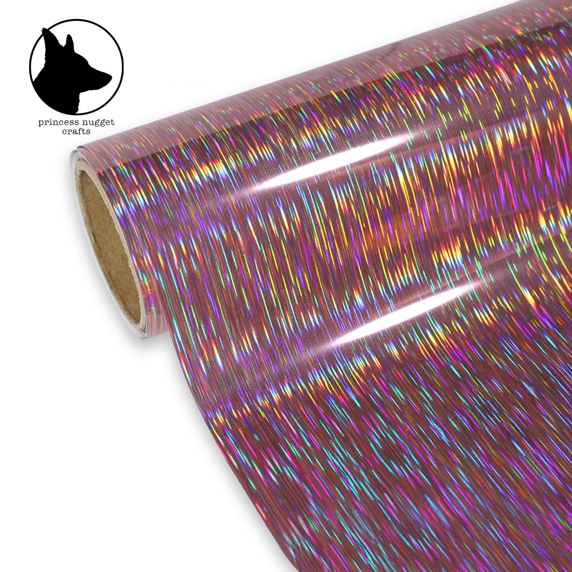 Feuille de Teckwrapcraft Holographic Starlight Pink vinyle